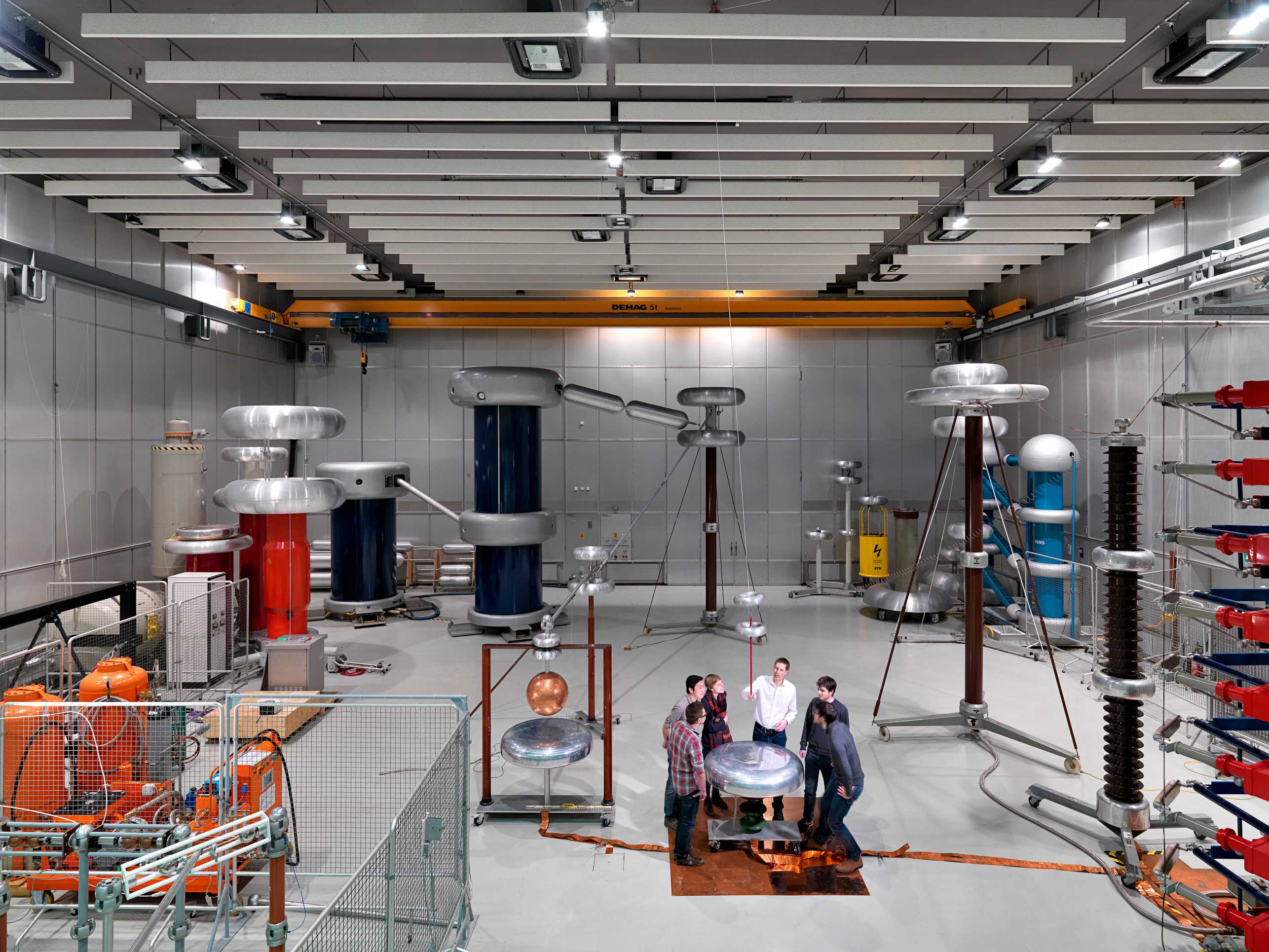 Enlarged view: High Voltage Laboratory ETH Zurich